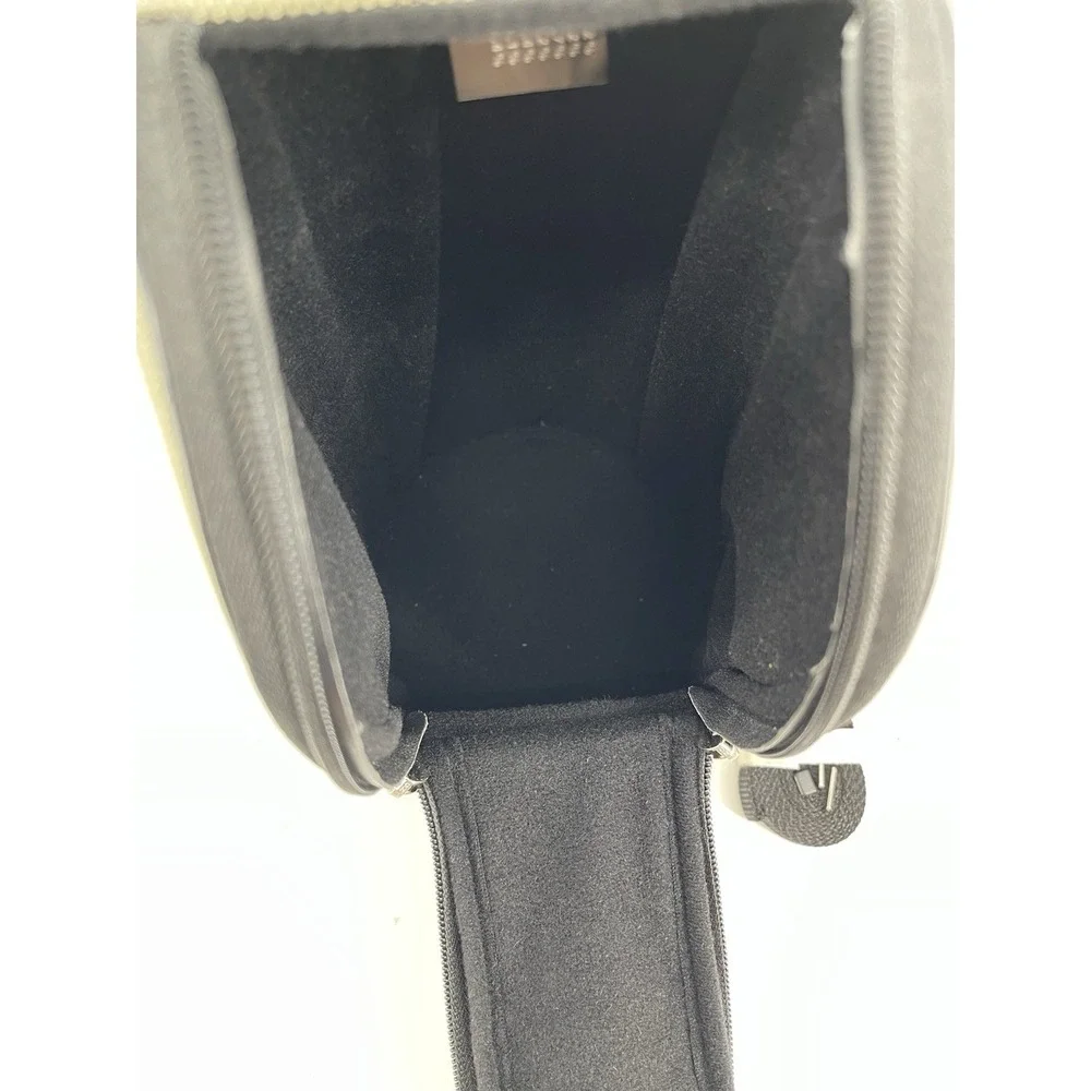 Canon Lens Case Bag LZ1324 Padded Beige Black‎ Zip Camera Carry Case